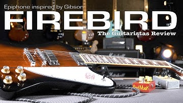 Epiphone Firebird Vintage Sunburst - Authentic and Affordable Inspired by Gibson Classic!