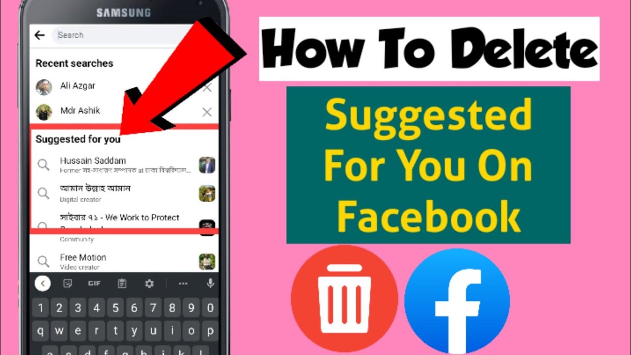 How To Delete Suggested For You On Facebook | How To Remove Suggested