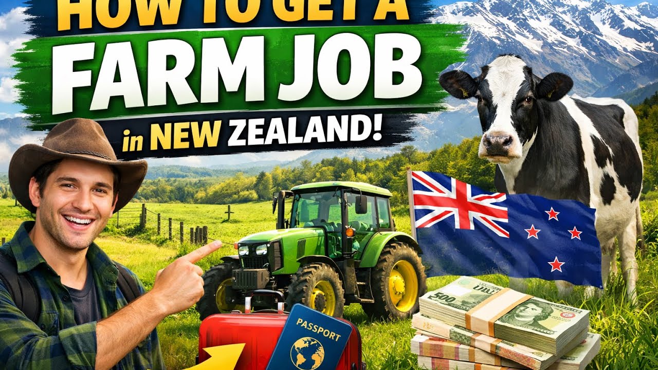 How to Get a Farm Job in New Zealand 🇳🇿 | Step‑by‑Step Guide for ...