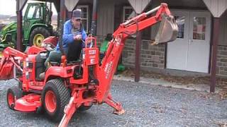 Kubota BX23 Backhoe