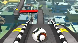 Rolling Ball Sky Escape Gameplay Speedrun All Levels 183