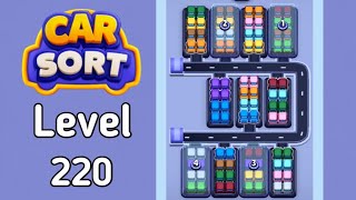 Car Sort: Color Puzzle Level 220 Walkthrough Solution