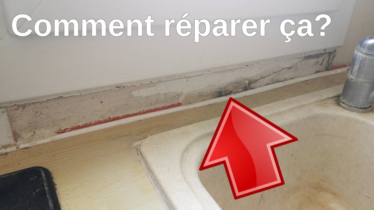 Comment protéger un mur abîmé, placoplâtre en train de pourrir sous les
