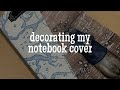 Decorating the Cover of my Traveler’s Notebook Insert