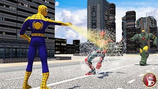 Flying spider man crime city rescue game - spider-man toys gameplay screenshot 4