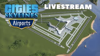 Sextou! Cities Skylines - Airports DLC - Aviões e Músicas