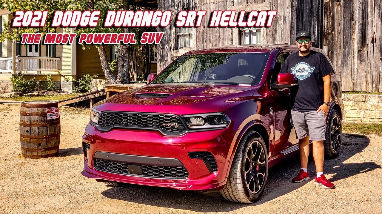 2021 Dodge Durango SRT Hellcat "Most Powerful SUV" First Test Drive ...