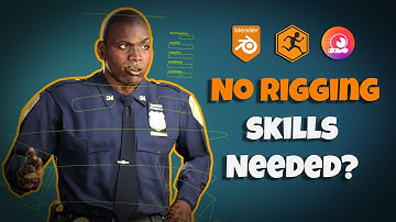 Blender: EASY Rigging & Mocap with just TWO Addons!