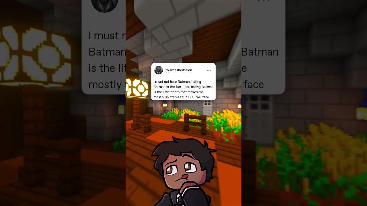 Must Not Hate Batman!
