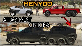 How to attach vehicles in GTA V using Object Spooner | MENYOO MOD