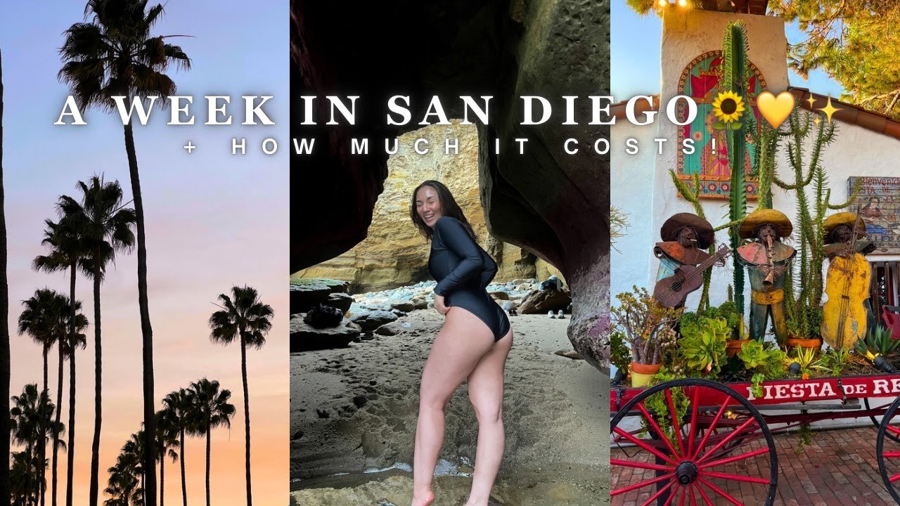 Видеоблог о путешествиях в Сан-Диего ☀️ | Где поесть, чем заняться и т. д.