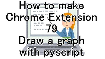 How to make Chrome Extension 79 Draw a graph with pyscript