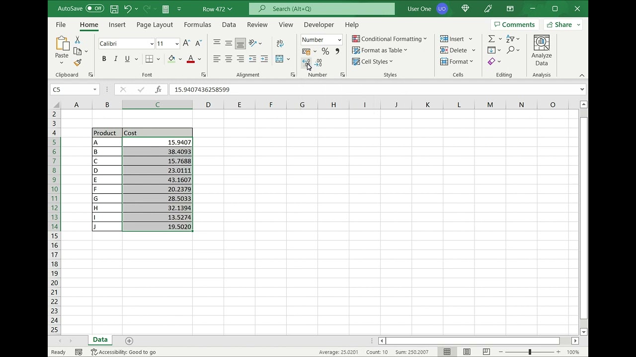 How To Get Excel To Stop Rounding YouTube How To Get Excel To Stop Rounding YouTube