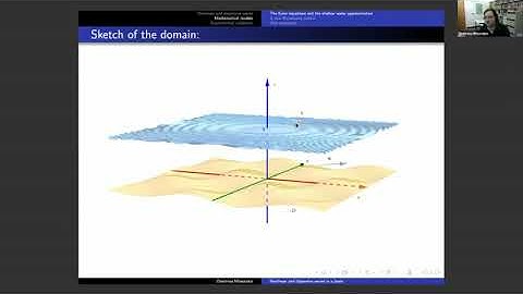 HYDW08 | Dr. Dimitrios Mitsotakis | Nonlinear and Dispersive Waves in a Basin