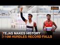 Tejas Shirse clocks historic time in men's 110m hurdles