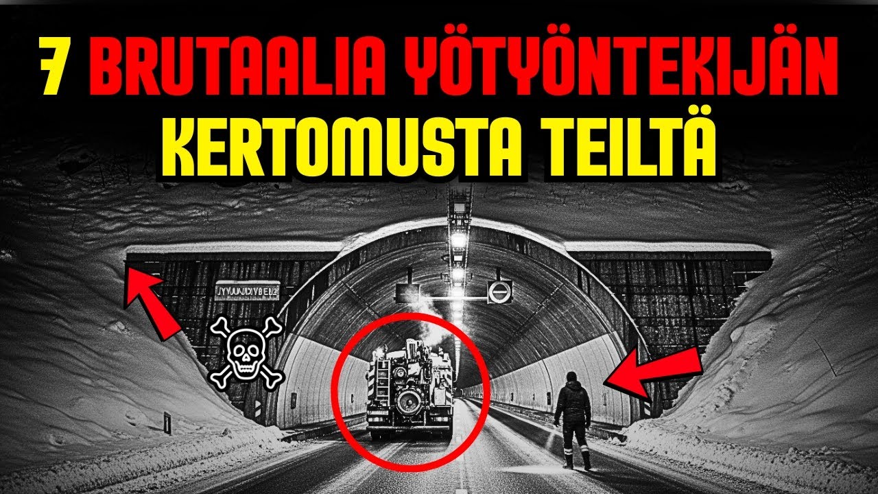7 yötyöntekijän kertomusta Suomen teiltä, jotka pelottavat kaikkia