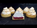 ТАРТАЛЕТКИ со СМОРОДИНОВЫМ курдом и МЕРЕНГОЙ🎀ОЧЕНЬ ВКУСНЫЙ РЕЦЕПТ🎀BLACK currant meringue tarts