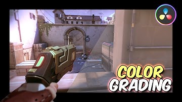 Color Grading Valorant // Noob To Pro #davinciresolve #valorant