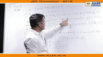 JEE Advanced 2018 Mathematics Solution Q.15 (Paper-2)