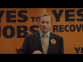 Enda kenny td at the launch of fgs lisbon campaign