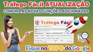 Gerador de Tráfego - Confira as novas funções do Software Tráfego Fácil screenshot 1