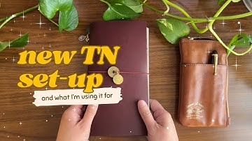 ❤️ Traveler’s Notebook Love & Trip set-up for The Artist’s Way 🌿 + collab with @lianelikes