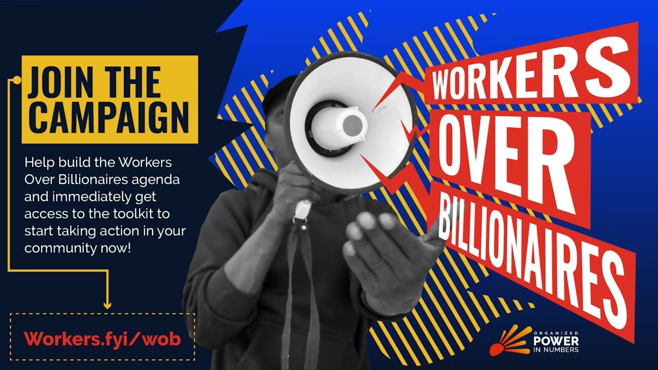 WORKERS OVER BILLIONAIRES - MAY DAY STRONG