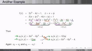 Week3Lecture2: The Cauchy-Riemann equations