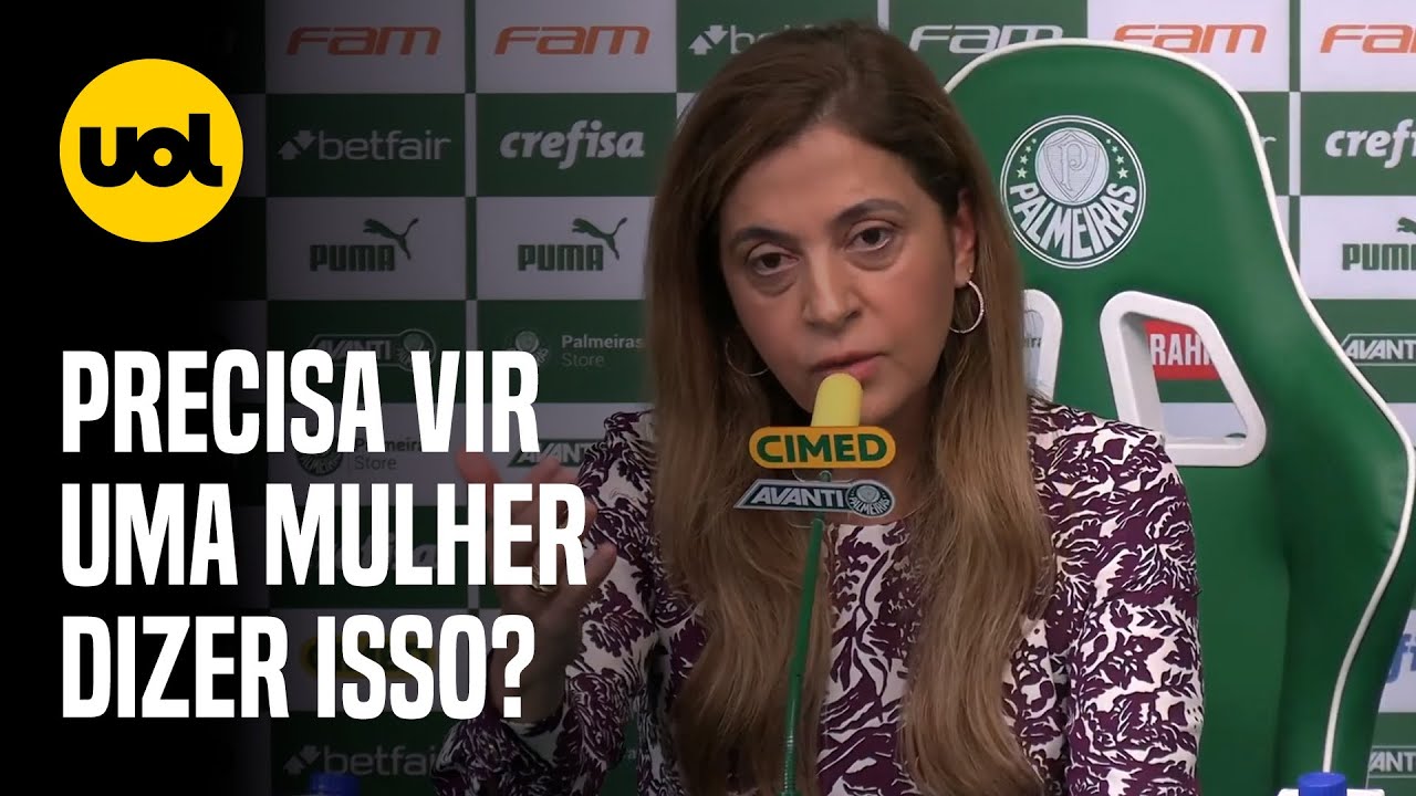 Leila diz que Palmeiras não vai se curvar à soberba e cutuca o