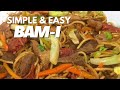 Super easy pancit bami recipe  stirfried noodles  pansit bisaya