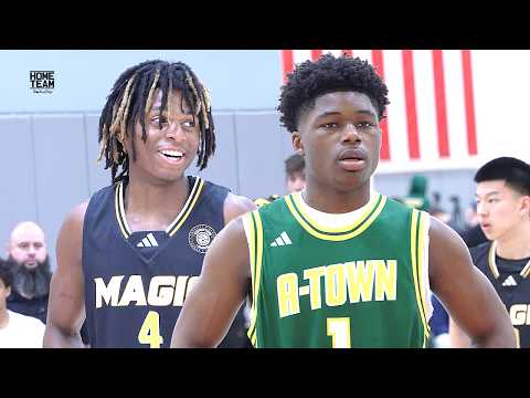 Nasir Anderson and Atlanta Celtics vs Compton Magic at Adidas 3SSB