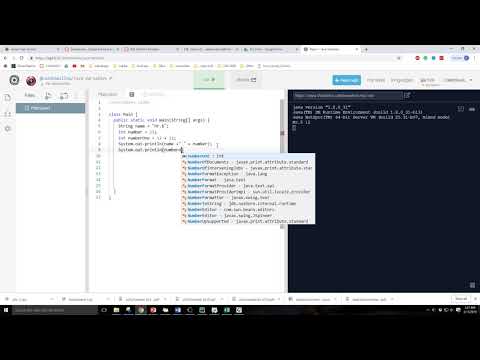 variables string int java