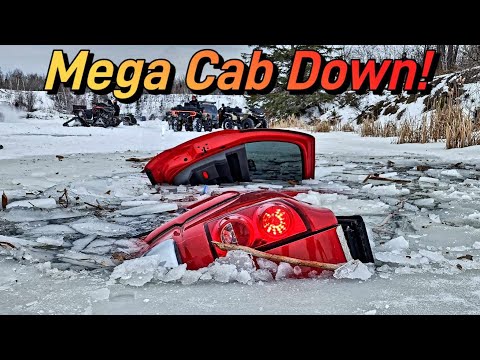 Truck Through The Ice  Mega Run 2024