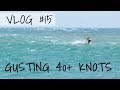 When the 7m is too big  kiteboarding vlog 15
