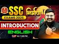 SSC English Classes 2026 | SSC English Introduction Class | SSC CGL, CHSL, MTS, GD, CPO | Bhragu Sir