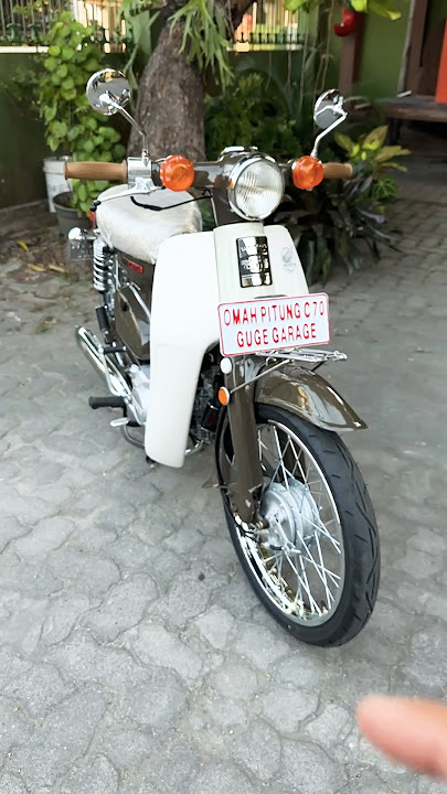 C50 Supercub Japan 4 speed (Low Rider Finest Total Restorasi ) !! #supercub #honda #lowrider