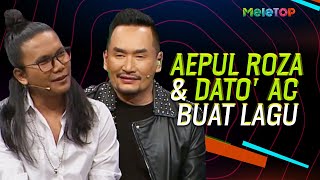 Aepul Roza  Dato Ac Mizal Buat Lagu Time   Meletop  Sarah Suhairi  Marsha Milan