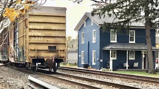 Awesome House Next To 2 Track Railroad Crossing  Abandoned Railroad Track Sidings, Norfolk Southern