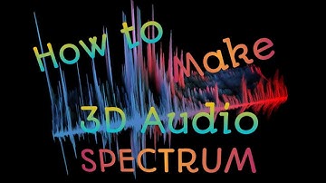 How to Make 3D Audio Spectrum | KineMaster ( 2020)