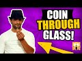 Coin Through Glass Magic Trick Revealed! (TUTORIAL)