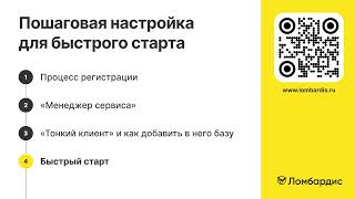 видео: Регистрация и быстрый старт в программе Ломбардис картинка: Регистрация и быстрый старт в программе Ломбардис