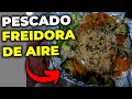 Como hacer FILETE DE PESCADO EMPAPELADO con verduras en la FREIDORA DE AIRE Oster,Receta con TILAPIA