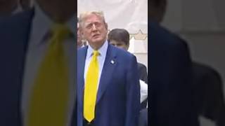 President Trump Participates in the Raising of USA Flag on South Lawn of The White House