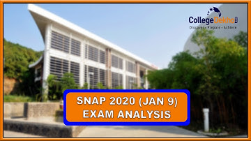 SNAP 2020 (Jan 9) Exam Analysis