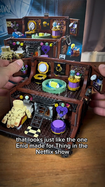 🪦👍🏼LEGO 76785: Thing’s Apartment 👍🏼🪦 #76785 #rlfm #gifted #reviews #lego #wednesday