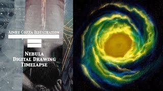 Nebula Digital Drawing Timelapse