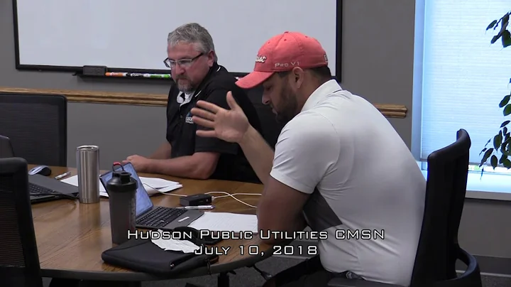 Hudson Public Utilities Commission July 10, 2018