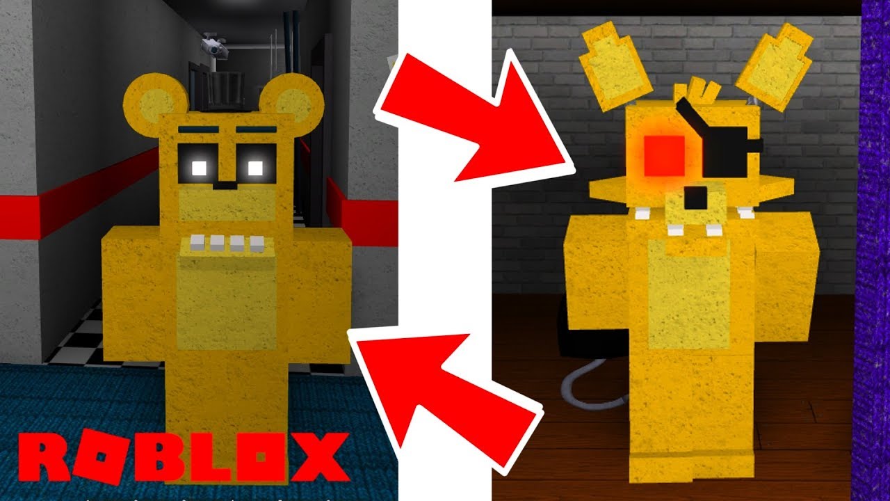 Becoming Awesome Golden Fnaf Animatronics Roblox Animatronic World Youtube - animatronic world roblox phantom freddy