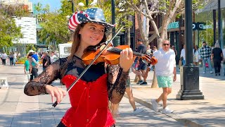 Little Girl Danced in the Street During “America the Beautiful” 🇺🇸 Avelina Kushnir (cover)