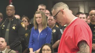 Man reads statement prior to sentencing for setting fire to Portage Co. deputy